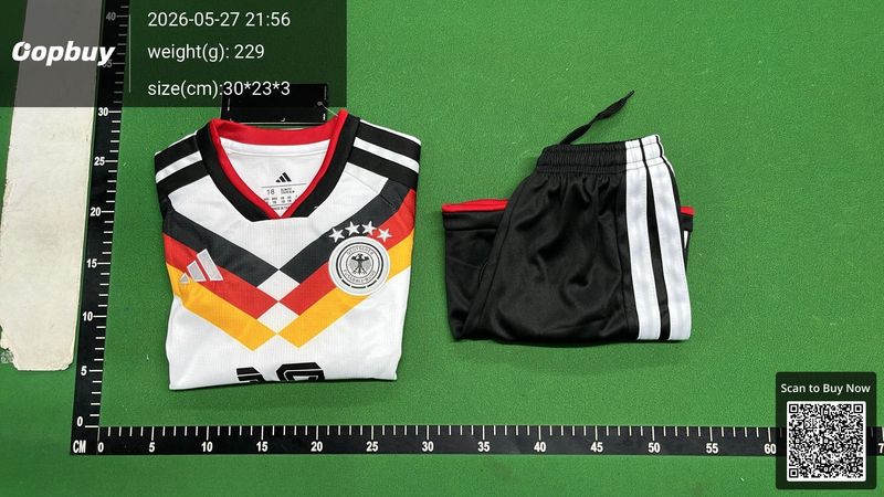 2026 FIFA World Cup Germany Home Kids Kit QC 2