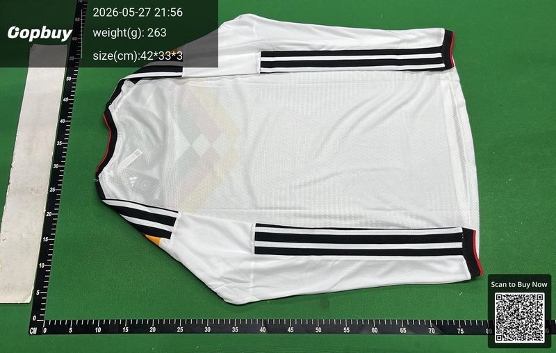 2026 FIFA World Cup Germany Home Long Sleeve Player Version QC 1