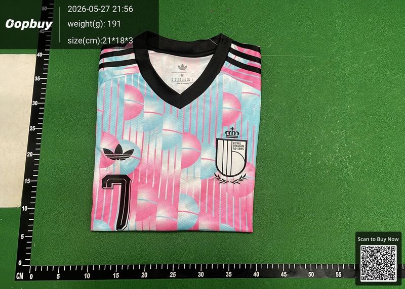 2026 FIFA World Cup Belgium Away Fan Version QC 1