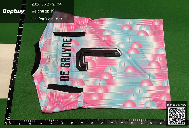 2026 FIFA World Cup Belgium Away Fan Version QC 3
