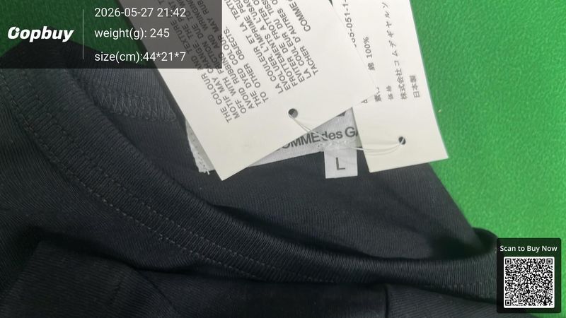 CDG Play Heart Tee QC 3