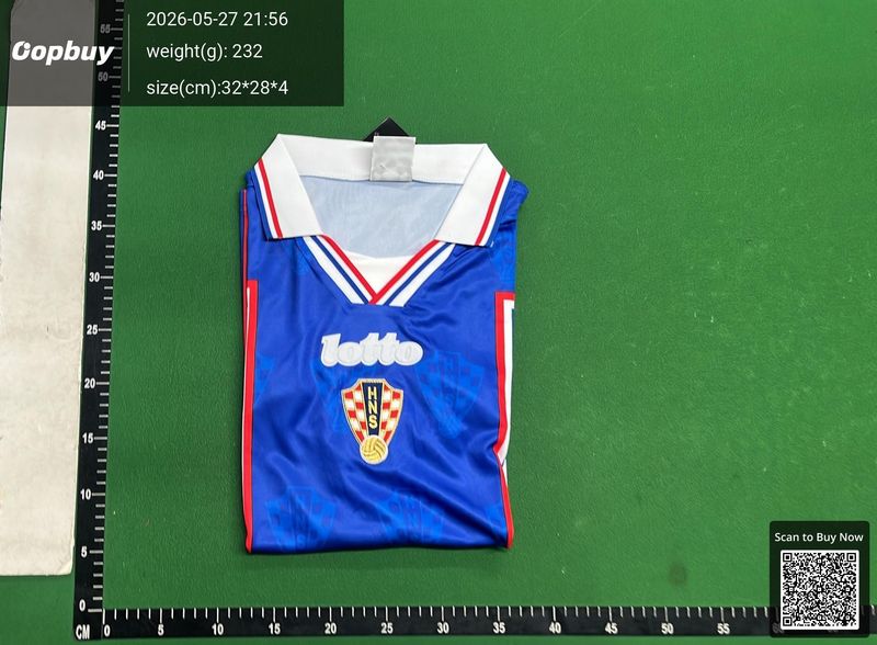1998 season Croatian away retro Fan version QC 3