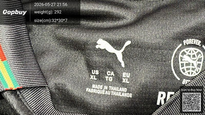 2025 Portugal Tribute to Eusebio Special Edition Long Sleeve Fan Version QC 1