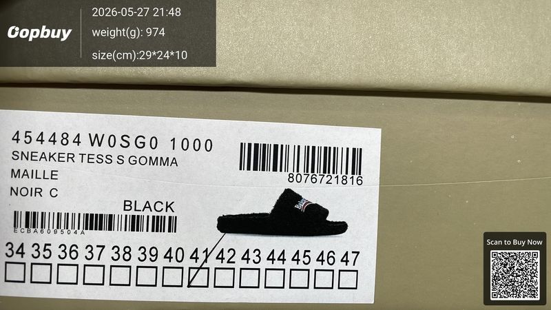 Balenciaga Slippers QC 3