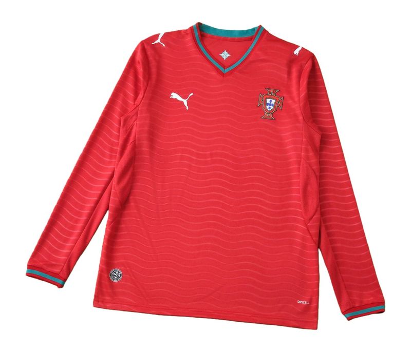 2026 FIFA World Cup Portugal Home Long Sleeve Fan Version