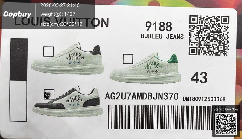Louis Vuitton Shoes QC 3