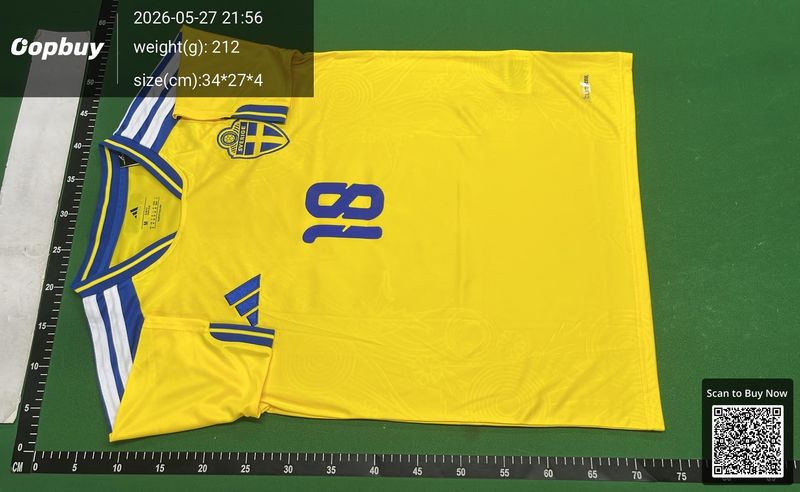 2026 FIFA World Cup Sweden Home Fan Version QC 1
