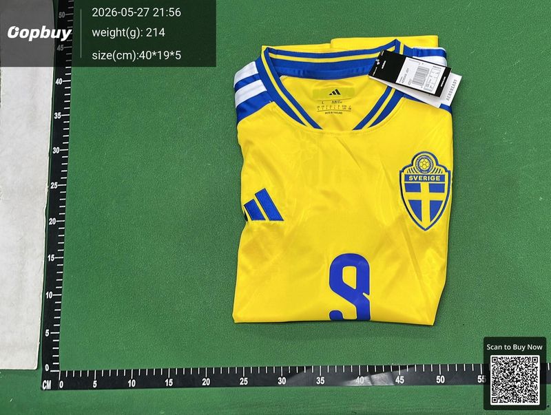 2026 FIFA World Cup Sweden Home Fan Version QC 3