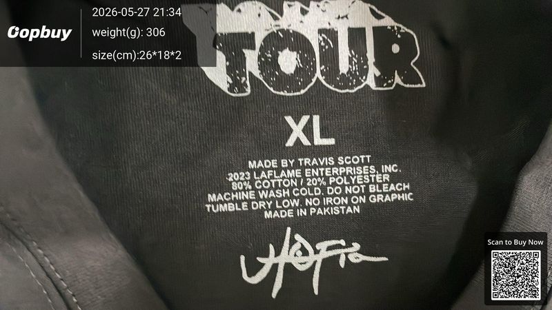 Travis Scott Tee QC 3