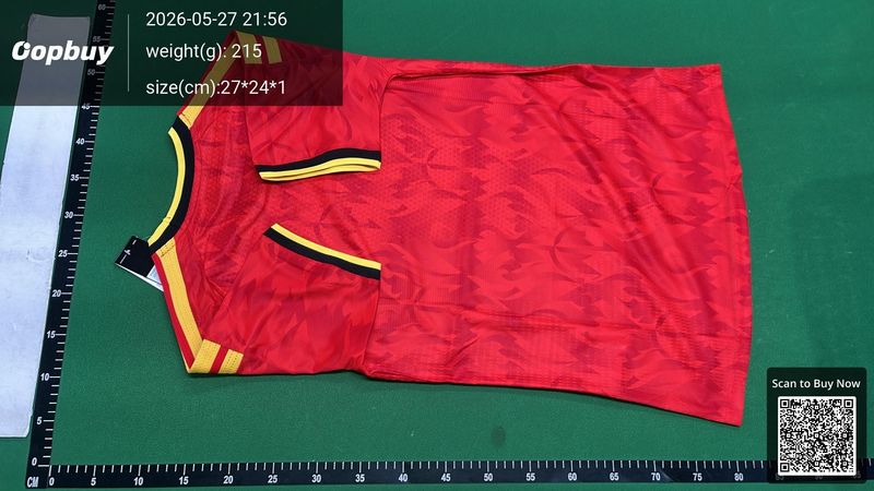 2026 FIFA World Cup Belgium Home Player Version QC 1