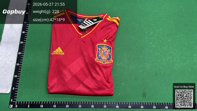 2012 Spain Home Retro Fan Version QC 2