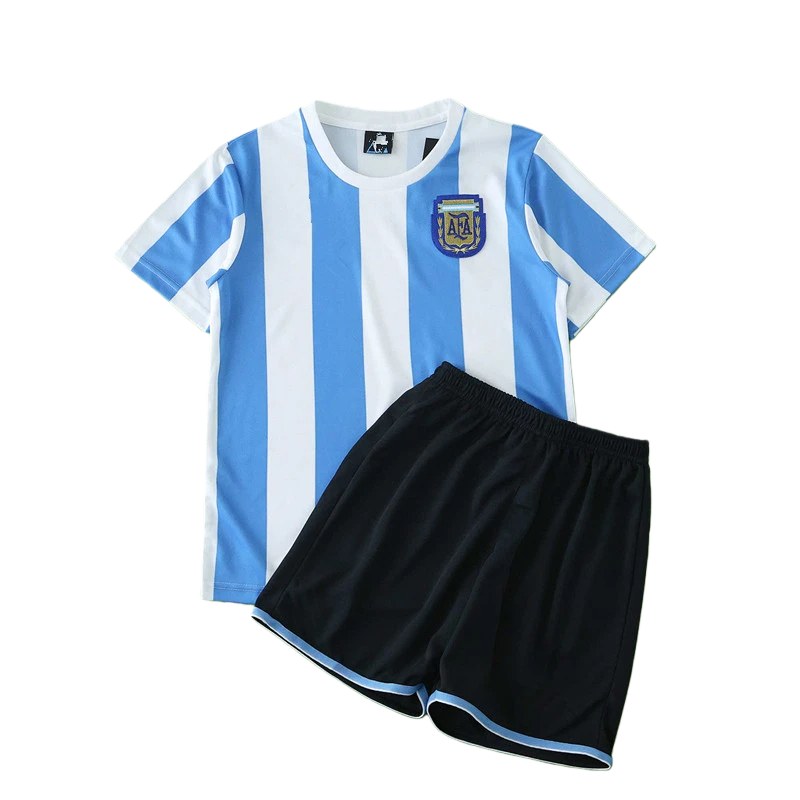 1986 Argentina Home Retro Kids Kit