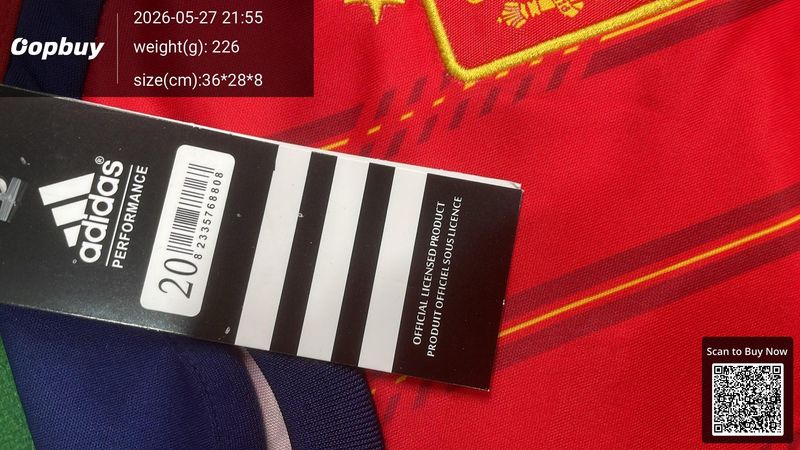 2026 FIFA World Cup Spain Home Kids Kit QC 2