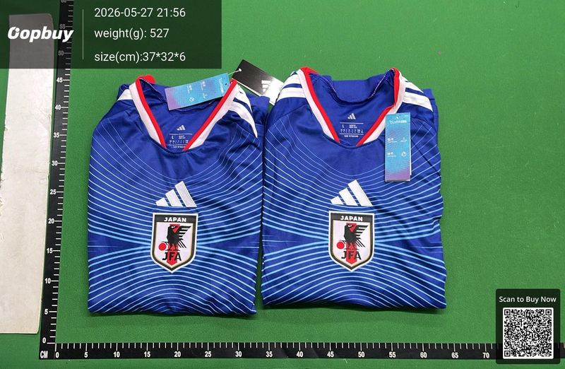 2026 FIFA World Cup Japan Home Long Sleeve Fan Version QC 1