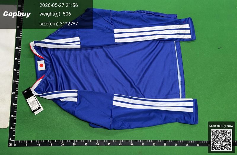 2026 FIFA World Cup Japan Home Long Sleeve Fan Version QC 3