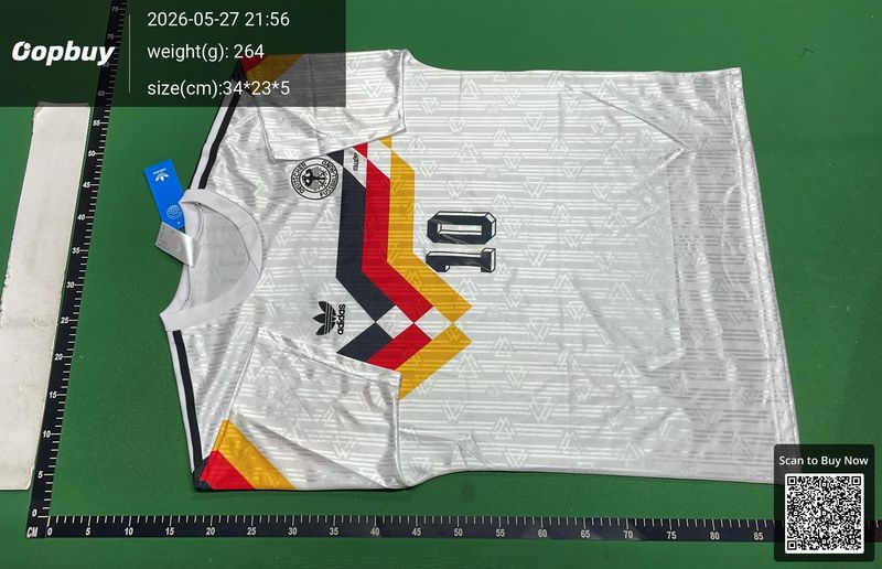 1990 Season Germany Home Retro Fan Version QC 3