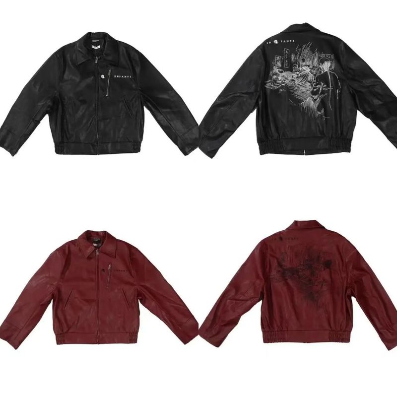 ERD Leather Jacket photo 4