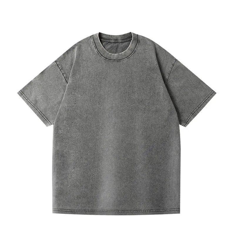 230g Solid Color T-Shirt photo 3