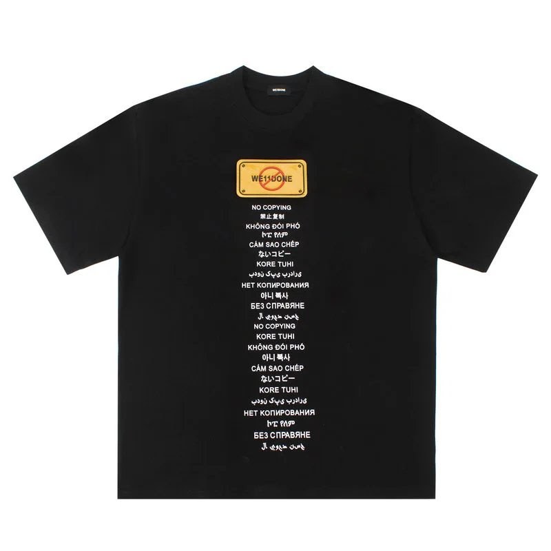 WE11DONE T-shirt photo 3