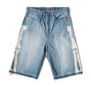 Bone Embroidery Shorts photo 2