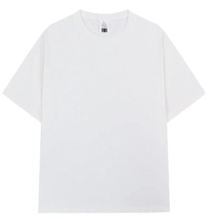 270g Solid Color T-Shirt photo 3