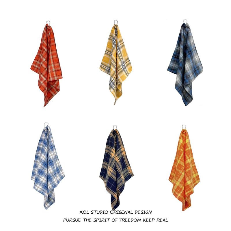 Plaid Waist Accessory Bandana photo 4