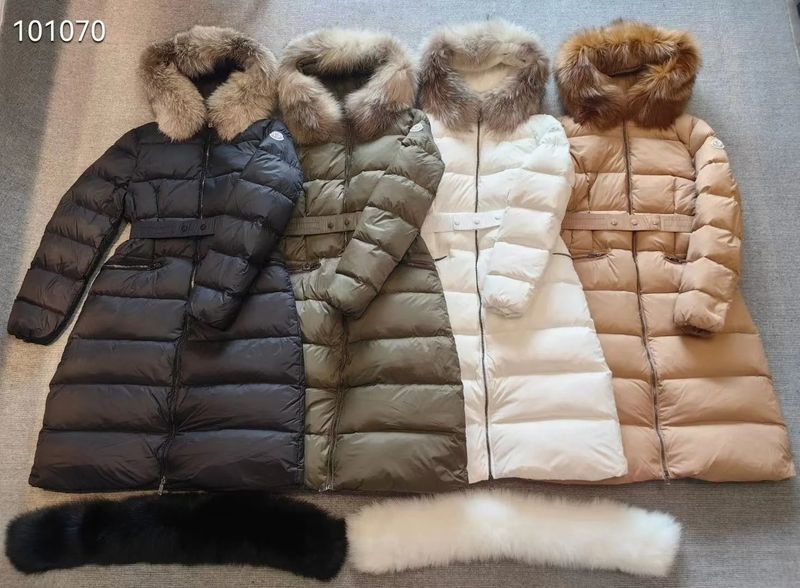 Moncler long down jacket photo 4