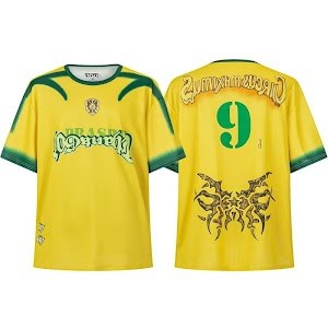 Travis Scott Brazil Soccer Jersey photo 2