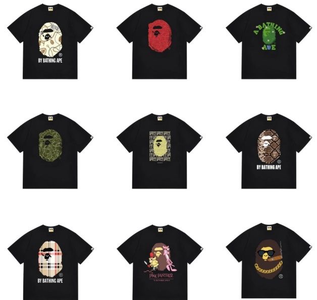 Bape tees 30+