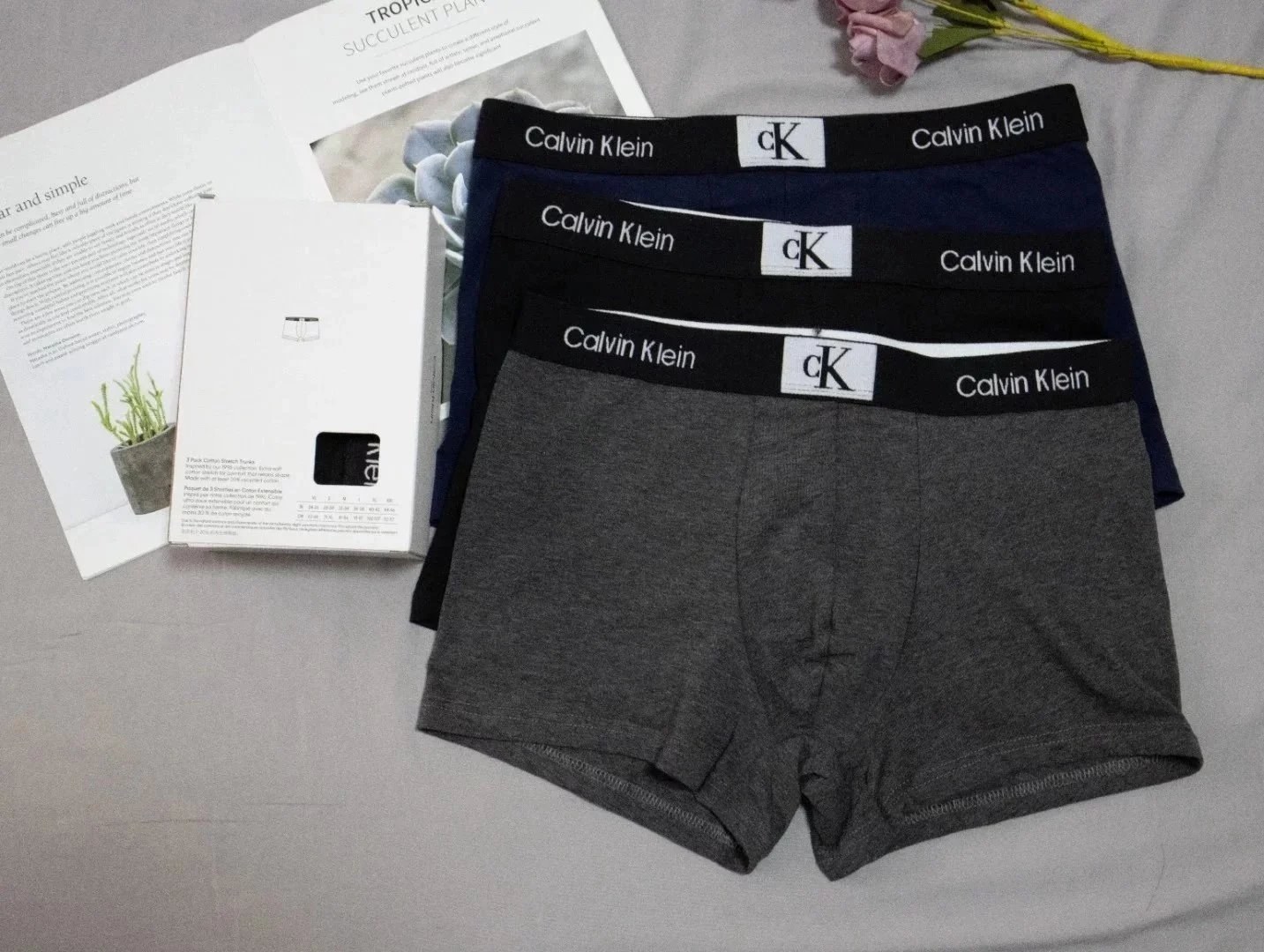 Calvin Klein Boxer Briefs (3-Pack) photo 2