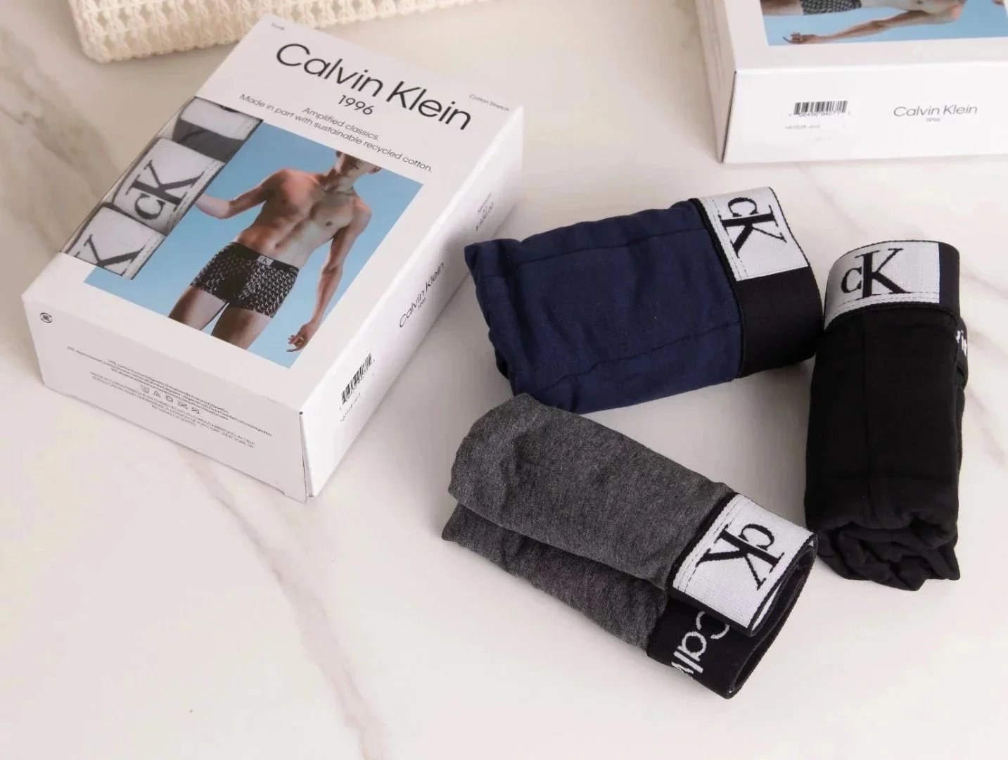 Calvin Klein Boxer Briefs (3-Pack) photo 3