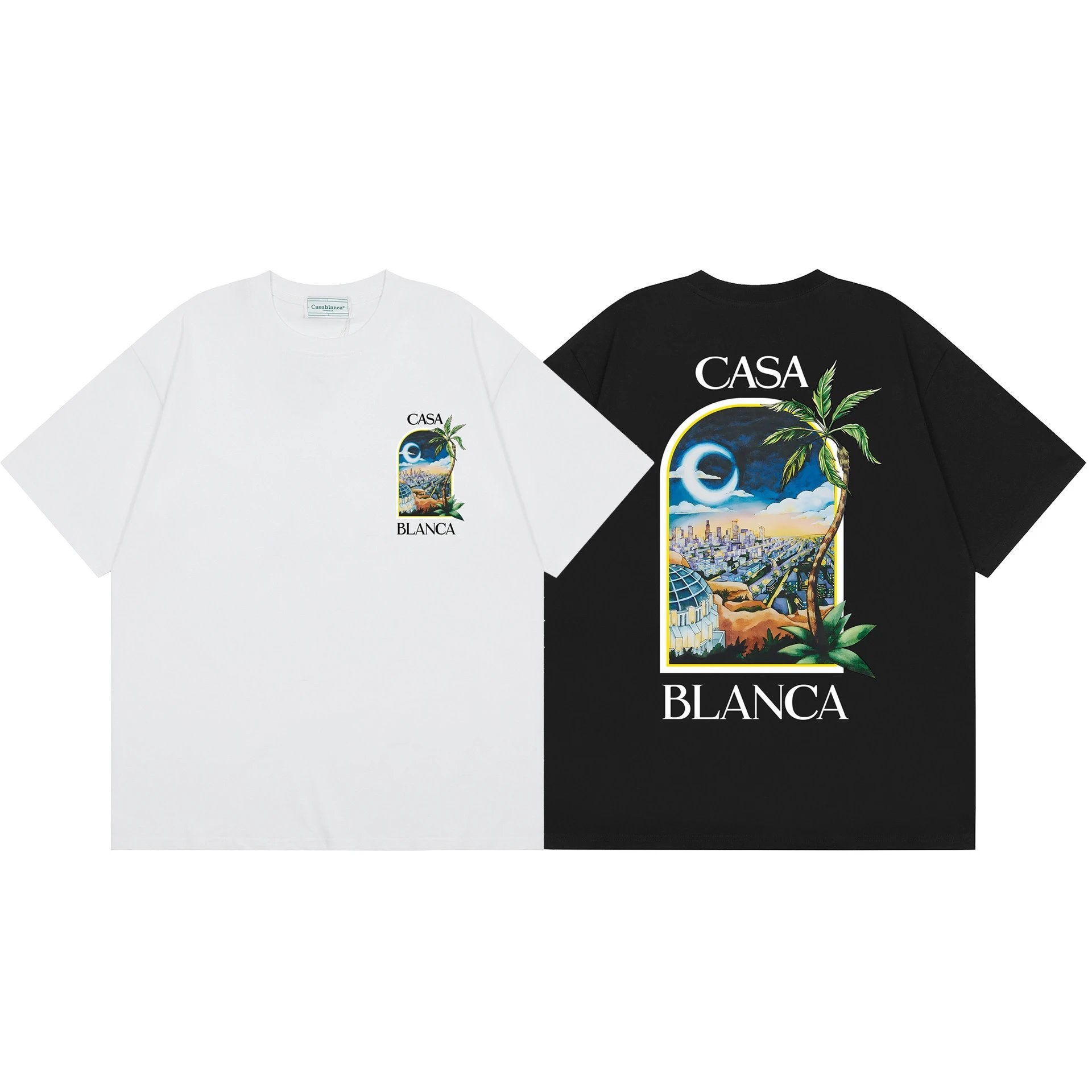 Casablanca Palm Print Tee photo 4
