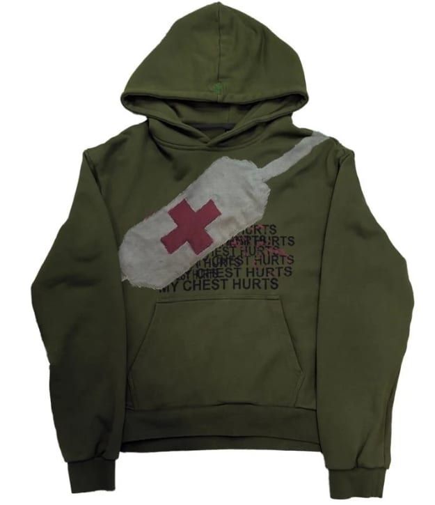 "My chest hurts" Hoodie