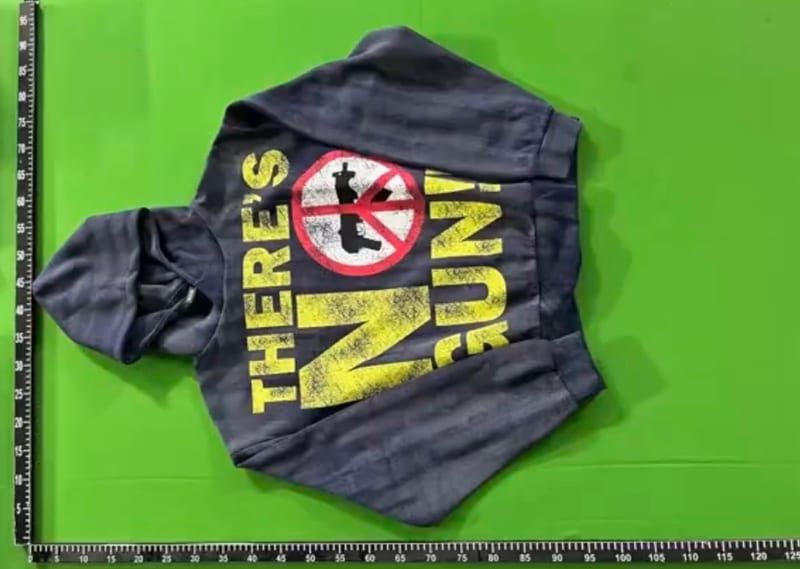 99CLUB "There's No Gun!!" Hoodie QC 1