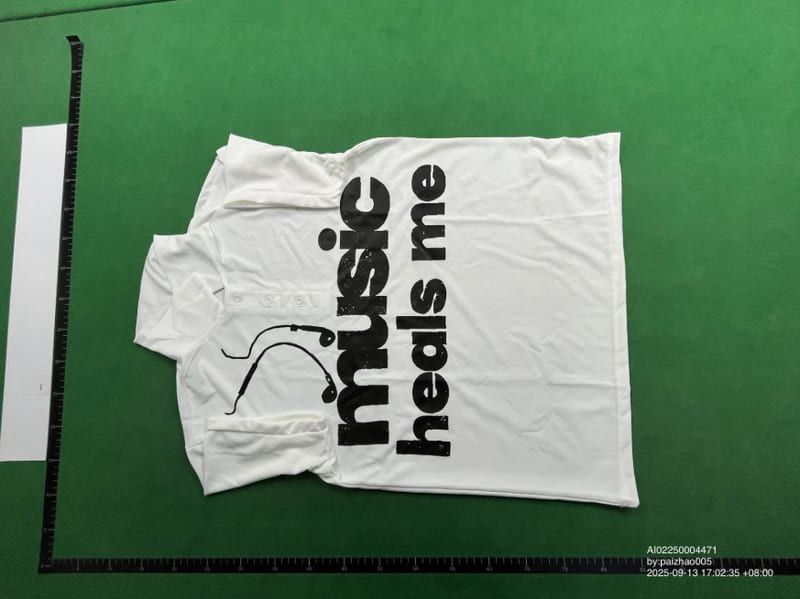 "Music Heals Me" Polo Shirt QC 1