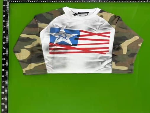 99CLUB American Flag Long Sleeve QC 1