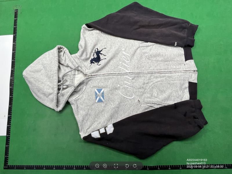 From The Street Patchwork Zip Up QC 1