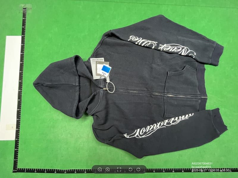From The Street Waffle Zip Up QC 1