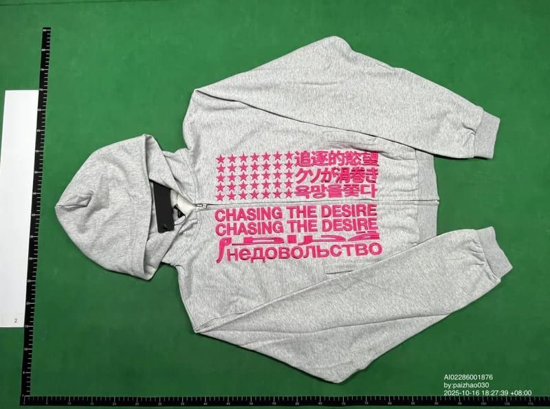 RYE CHASIN Hoodie Zip Up QC 1