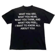 Prism Minimalist Quote Tee