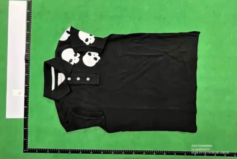 Hydrogen Skulls Patchwork Polo QC 1