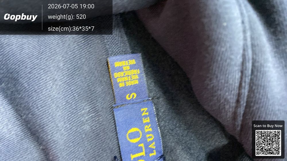 Ralph Lauren Hoodie QC photo 1
