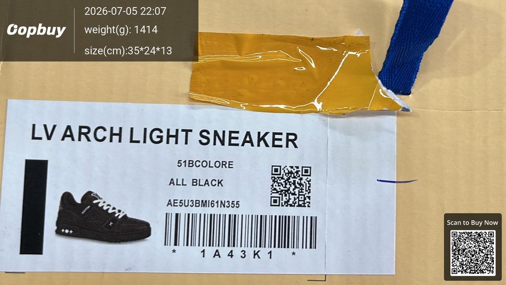 LV Louis Vuitton Trainer Sneaker QC photo 2