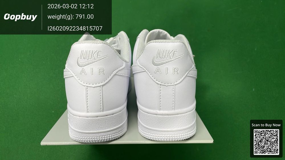 Nike AF1 Air Force 1 Shoes QC photo 3