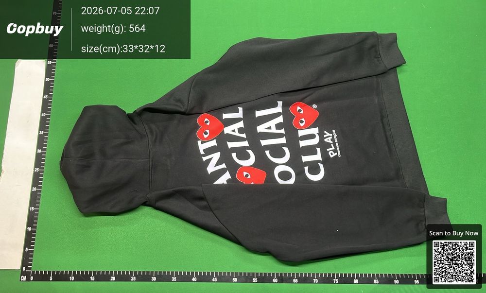 Anti Social Social Club Hoodie QC photo 3
