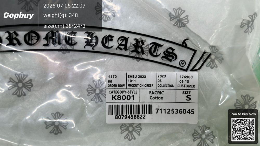 Chrome Hearts Sweatshirt QC photo 1