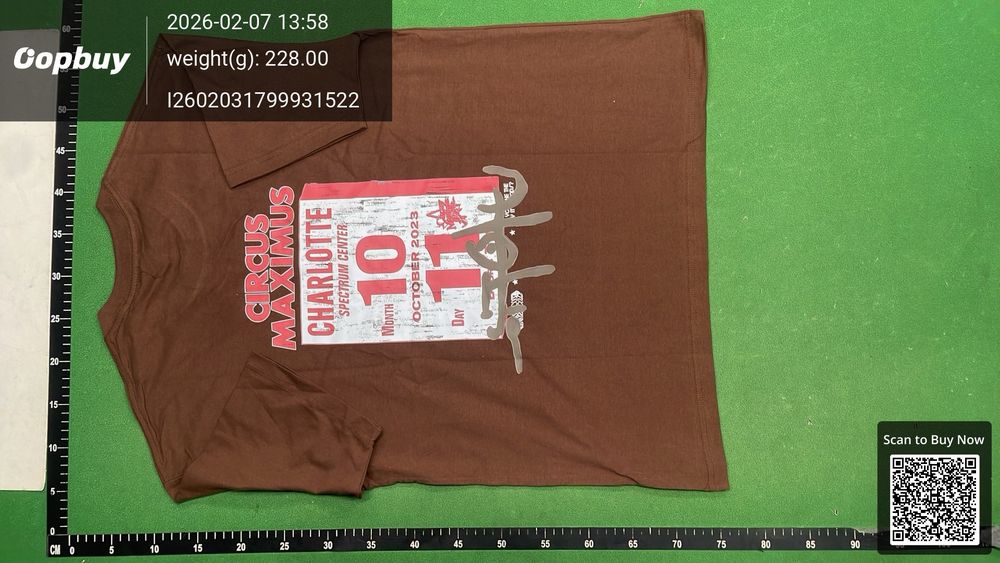 Travis Scott T-shirt Tee QC photo 3