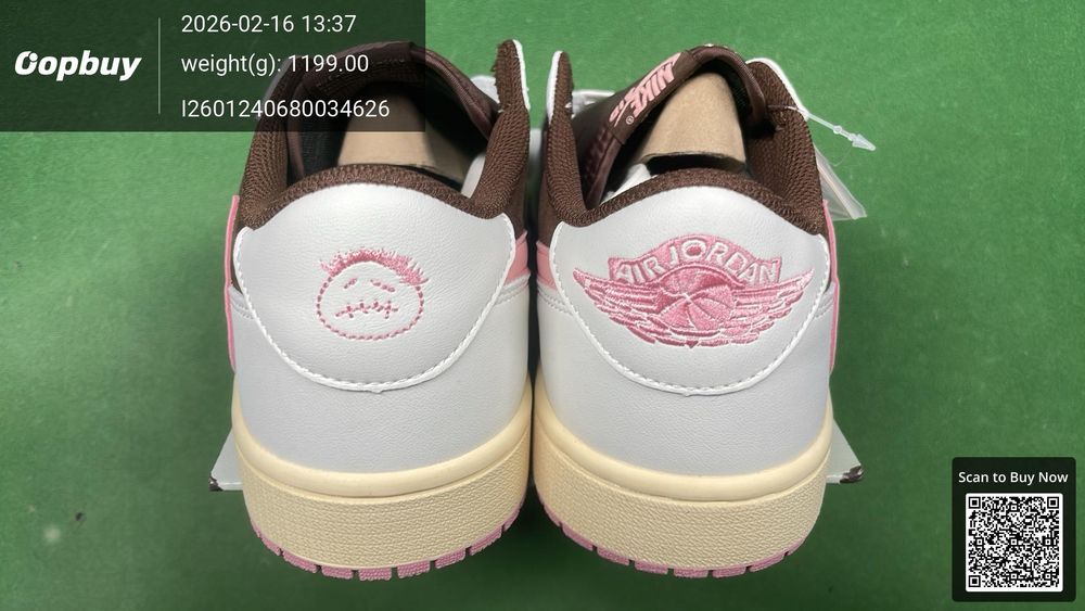 Travis Scott*Jordan 1 Low Shoes QC photo 3