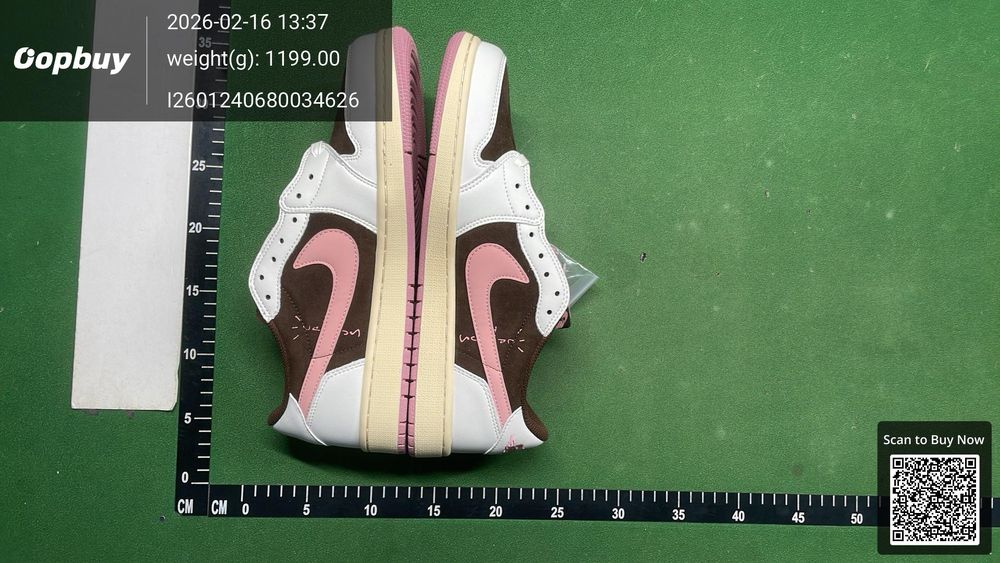 Travis Scott*Jordan 1 Low Shoes QC photo 4