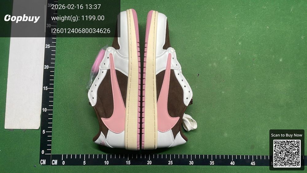 Travis Scott*Jordan 1 Low Shoes QC photo 5
